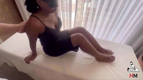 Young and Attractive Girl Caught While Having Tantric Massage Ends Up Having Sex With Therapist - porntry.com on poweredporn.com