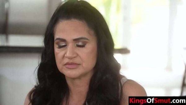 Stepson Makes Profit from Curvy Step-Mom - MILF Kailani Kai - Interracial Encounter - xxxfiles.com on poweredporn.com