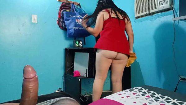 New Maid Fucked for Cash: Hired a Cleaning Lady, Paid Her to Take My Big Cock in Her Massive Rear, Accidentally Filled Her with Cum - porntry.com on poweredporn.com