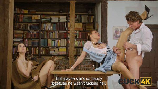 Hot Brazilian wife with massive natural tits gets her cuckold hubby off in this cuckolding video - sexu.com - Brazil - Czech Republic on poweredporn.com