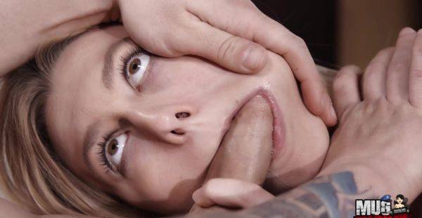 Aroused blonde gagged and head fucked in generous XXX kinks - alphaporno.com on poweredporn.com