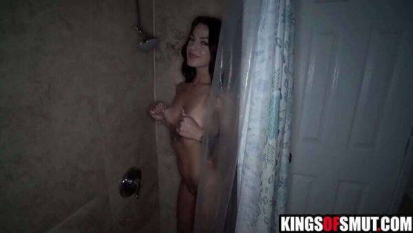 Steamy Encounter: Stepbrother and Stepsister Share a Passionate Shower - xxxfiles.com on poweredporn.com