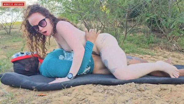 I Let Lorrany, My Girlfriend, Walk with My Friend Sandrim, Leading to a Naughty Encounter - porntry.com on poweredporn.com