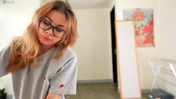 Naughty Girl In Glasses Accept A Cock In Her Wet Pussy With Loly Lips - upornia.com on poweredporn.com