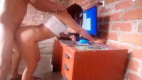 Stick it in my rear, then let me borrow your computer for a gaming session - porntry.com on poweredporn.com