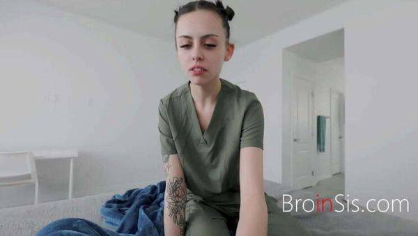 Petite Step-Sis in Nurse Outfit Has a Blast Riding Me - porntry.com on poweredporn.com