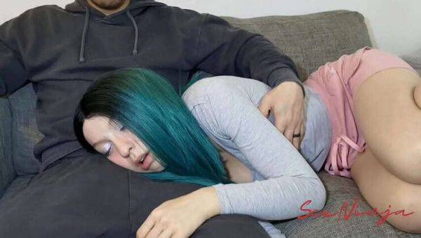 Naughty Ninja Experiments with Step-Brother, Giving Blowjob During Movie - porntry.com on poweredporn.com