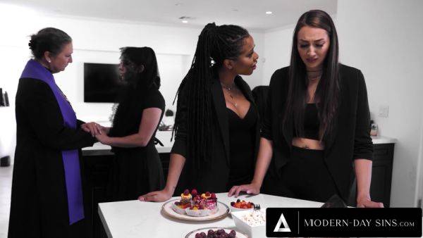 Bella Rolland And Kira Noir In Sexy From Free Use Industries Fucks Client During Funerals - upornia.com on poweredporn.com