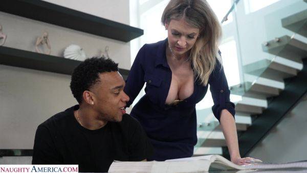 Mature shares nudity and great perversions with her young student - hellporno.com on poweredporn.com