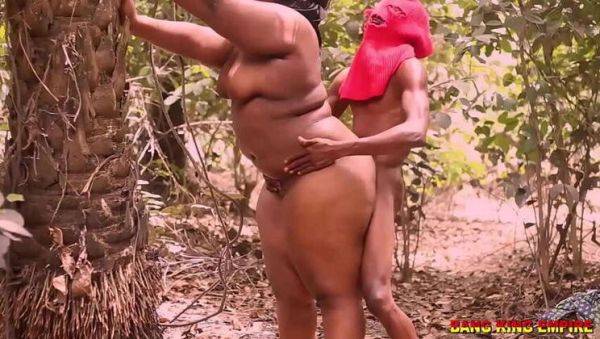 African BBW Priest's Wife Caught on Tape Having Passionate Sex with Church Choir Leader in the Wild - Sequel - xxxfiles.com - India on poweredporn.com