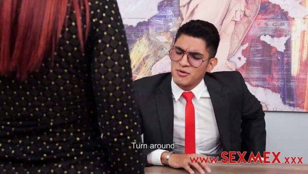 Jessica Sodi Secures Her Secretary Role with Oral Skills - porntry.com - Spain on poweredporn.com