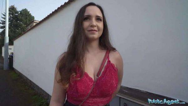 Public Agent: He Generously Pays for a Peek at Her Impressive Natural Bosoms - xxxfiles.com on poweredporn.com