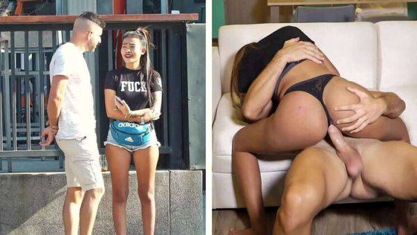 Asian Teen's Throat Fucked After Being Picked Up Outside Hooters - porntry.com - Thailand on poweredporn.com