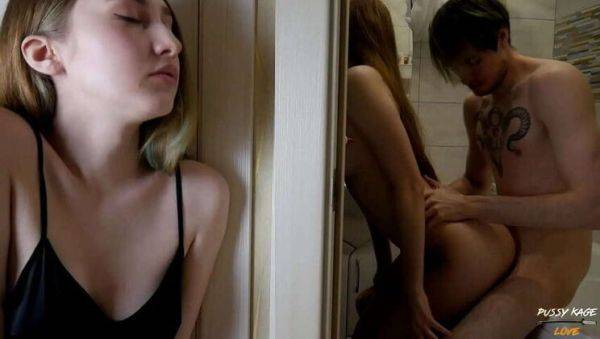 Viktoria Caught Niki Having Sex, Joins for a Blowjob - xxxfiles.com on poweredporn.com