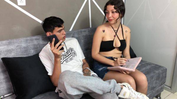 Beautiful Stepsister With A Big Booty And Big Tits Asks Me For Help With Her Homework In Exchange Fo - Sexo Duro - desi-porntube.com - India on poweredporn.com