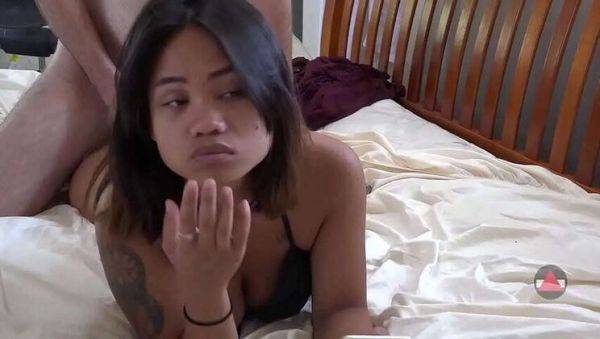 Asian Brunette in Bikini & Nice Ass Cumshot - porntry.com on poweredporn.com