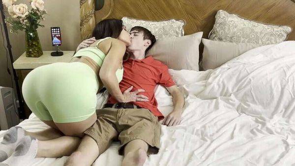 Stepmom Nina Dolci Heals Stepson's Heart with Anal and Blowjob - porntry.com on poweredporn.com