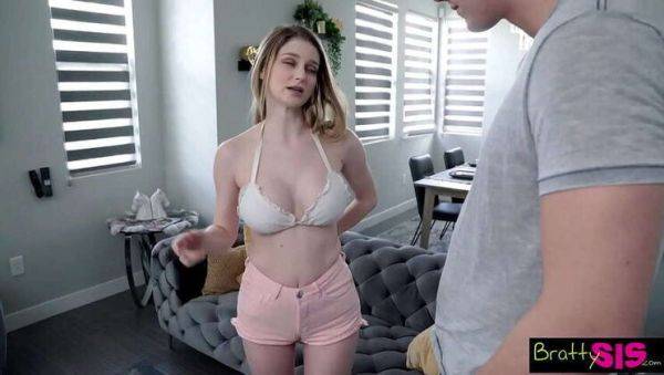 Stepsister Catches You Jerking Off and Watching Her?! - porntry.com on poweredporn.com