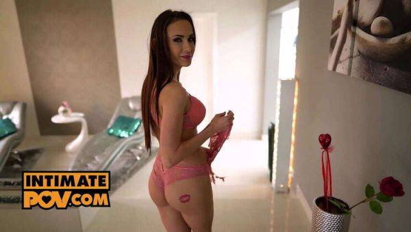 POV - Fucking Hot Ex-Girlfriend Nicole Love in Lingerie - porntry.com on poweredporn.com