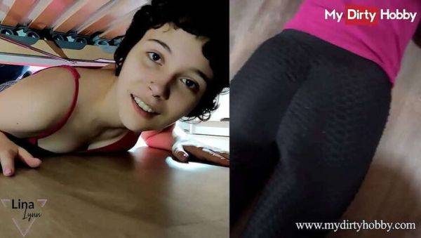 Lina Lynn's Bedtime Fuck: Blowjob, Creampie, & Fingering - My Dirty Hobby - porntry.com on poweredporn.com