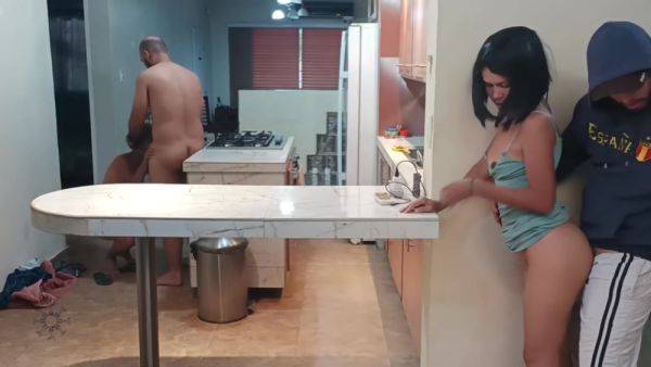 I See My Stepsister Fucking My Fucking Boyfriend And I End Up Fucking My Stepbrother - Rough Sex - desi-porntube.com - India on poweredporn.com