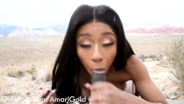 Amari Gold: Anal & Blowjob with a Canyon View - porntry.com on poweredporn.com