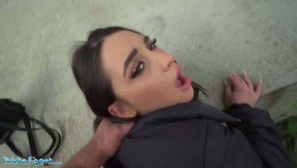 Public Agent & Spanish Beauty Sara Diamante in Steamy Outdoor Encounter - xxxfiles.com - Spain on poweredporn.com