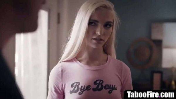 Stepfather and teacher double team blonde teen stepdaughter in hot threesome action - xxxfiles.com on poweredporn.com