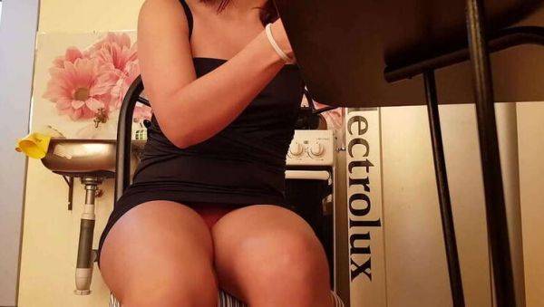 Rico and His Stepsister Miranda in a Peek-Up Skirt Moment - xxxfiles.com on poweredporn.com