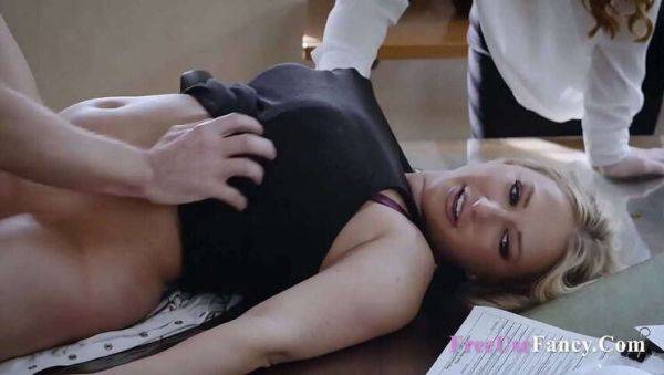 Teenage Intern and MILF Co-worker: A Free Use Fantasy - porntry.com on poweredporn.com