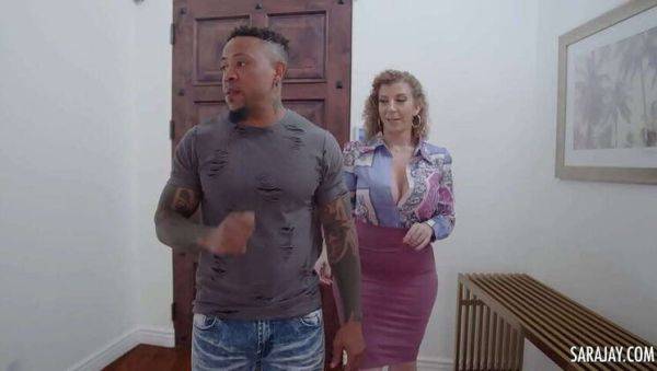 Eddie Jaye and MILF Sara Jay in Intense Interracial Encounter! - porntry.com on poweredporn.com