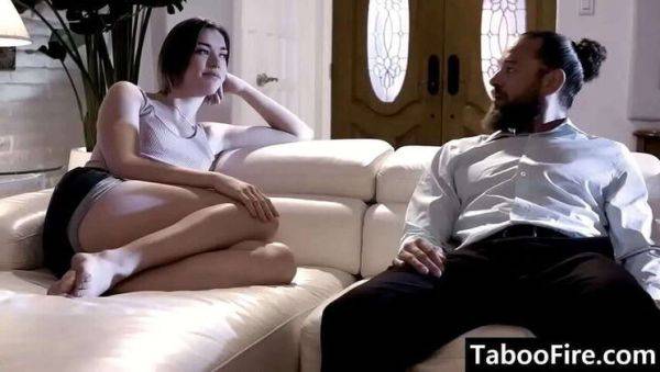 Step-Uncle and Step-Niece Get Risqué: Taboo Family Action - xxxfiles.com on poweredporn.com