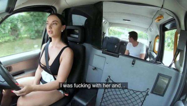 Lady Gang's Intimate Car Ride: A Big Cock's Delight - porntry.com on poweredporn.com