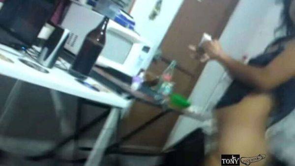 My friend and I were having cheves, and suddenly she started putting vitamina in her behind... at that moment I realized, It's Anal Friday and she's in on it - porntry.com - India on poweredporn.com