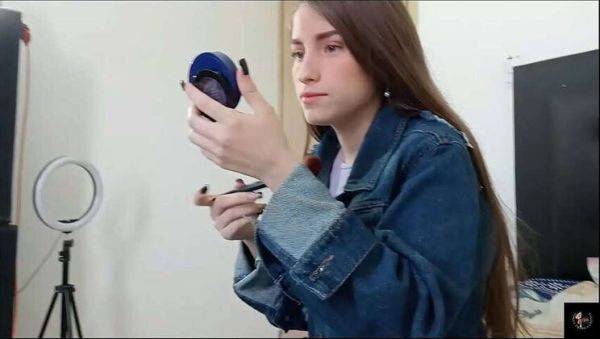 I reach Rouss' place and have a wild night with my stepsister out partying - porntry.com on poweredporn.com