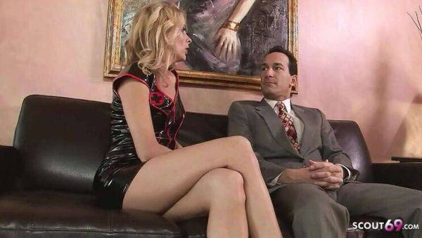 Slim Secretary's Indecent Affair: Creampie Coitus with Her Big-Cocked Boss - porntry.com on poweredporn.com