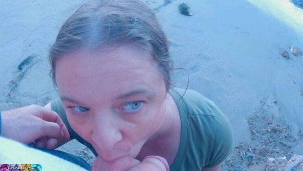 Stepson & Stepmom's Illicit Beach Encounter - xxxfiles.com on poweredporn.com