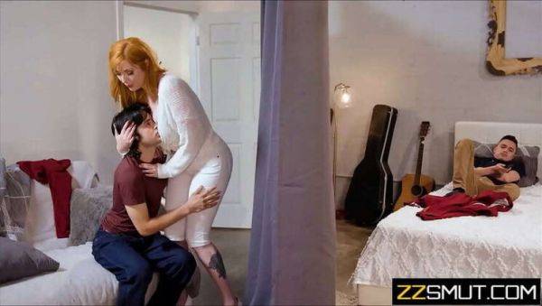 Step-mom Lauren Phillips Calms Rambunctious Step-sons - xxxfiles.com on poweredporn.com