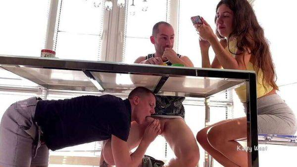 Gave friend a secret blowjob as wife catches on - porntry.com on poweredporn.com