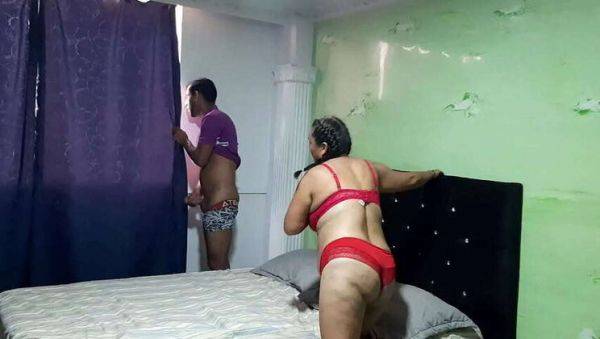 Naty catches Javier masturbating, craves his rod - xxxfiles.com on poweredporn.com