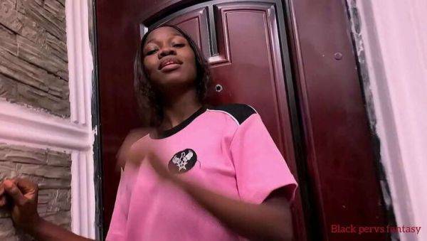 Flexible ebony teen savoring intense anal and vaginal sex - veryfreeporn.com on poweredporn.com