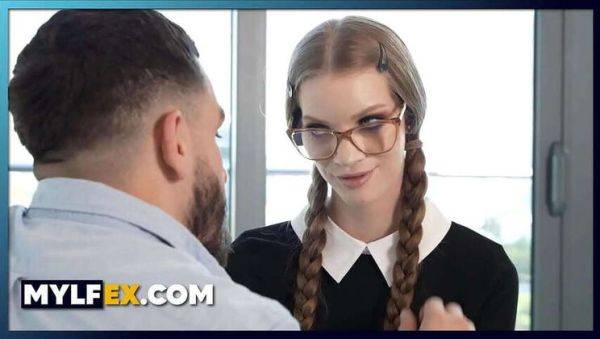 Bookworm MILF Erin Everheart: An Unexpected Encounter with a Stud in Her Home on MylfeX.com - veryfreeporn.com on poweredporn.com