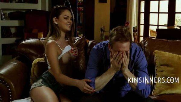 Young Girl with Bouncy Breasts Makes Stepfather Stray - veryfreeporn.com on poweredporn.com