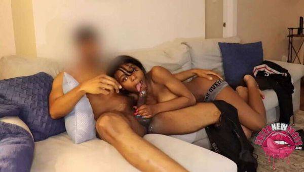 Ebony Kayla's 6-Month Checkup: Blowjob & Swallow - veryfreeporn.com on poweredporn.com