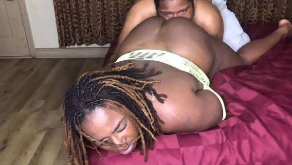 Nookiescookies: After Her Recent Fuck, He Devours Her Ebony Pussy and Ass - veryfreeporn.com on poweredporn.com