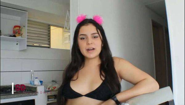 I Suck My Husband's Best Friend's Cock and He Ejaculates in My Mouth - porntry.com - Venezuela - Colombia on poweredporn.com