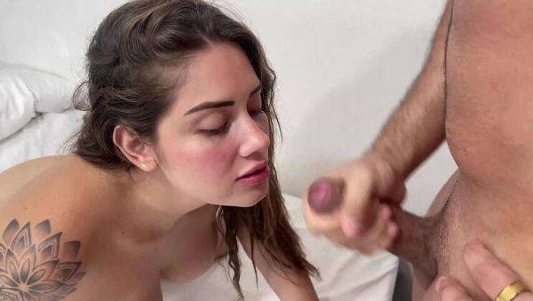 My man fills my mouth with jizz as my parents are absent - Sara Blonde - veryfreeporn.com - Colombia on poweredporn.com