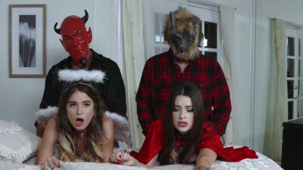 Steamy girls swap partners in dirty role play and share best foursome - xbabe.com on poweredporn.com