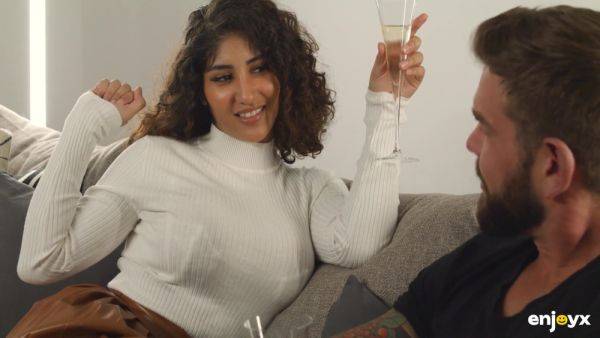 Venus Afrodita - Exotic Stunner Shows Her Divine Charms To A Tattooed Sex God - upornia.com on poweredporn.com