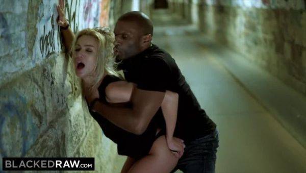 BLACKEDRAW Two Blondes Fuck Two Dominant BBCs After A Night At The Club - porntry.com on poweredporn.com